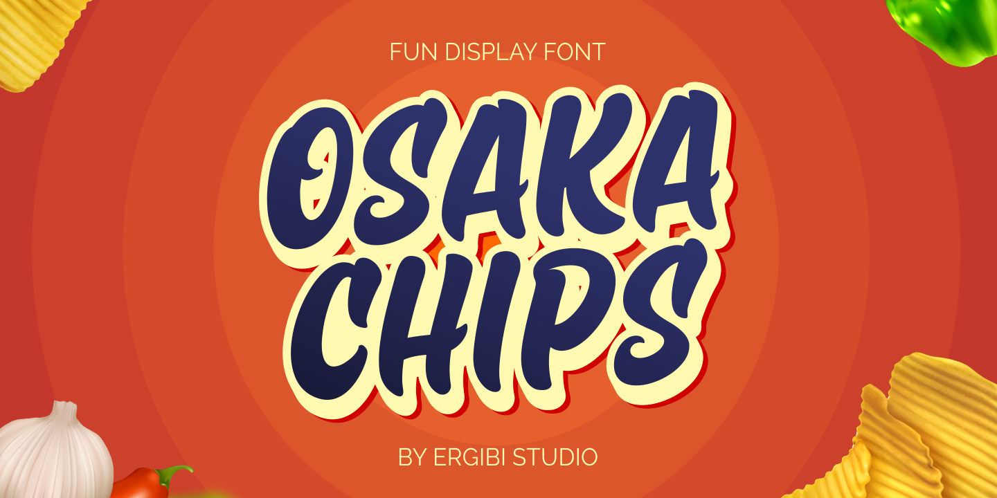 Czcionka Osaka Chips